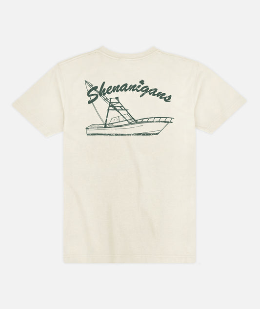 Shenanigans Tee - Vintage White - Jetty