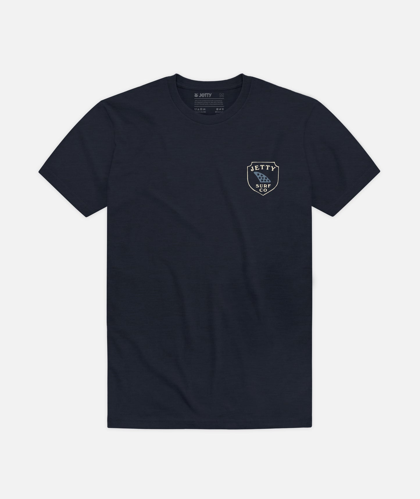 Soar Tee - Solid Navy Blend - Jetty