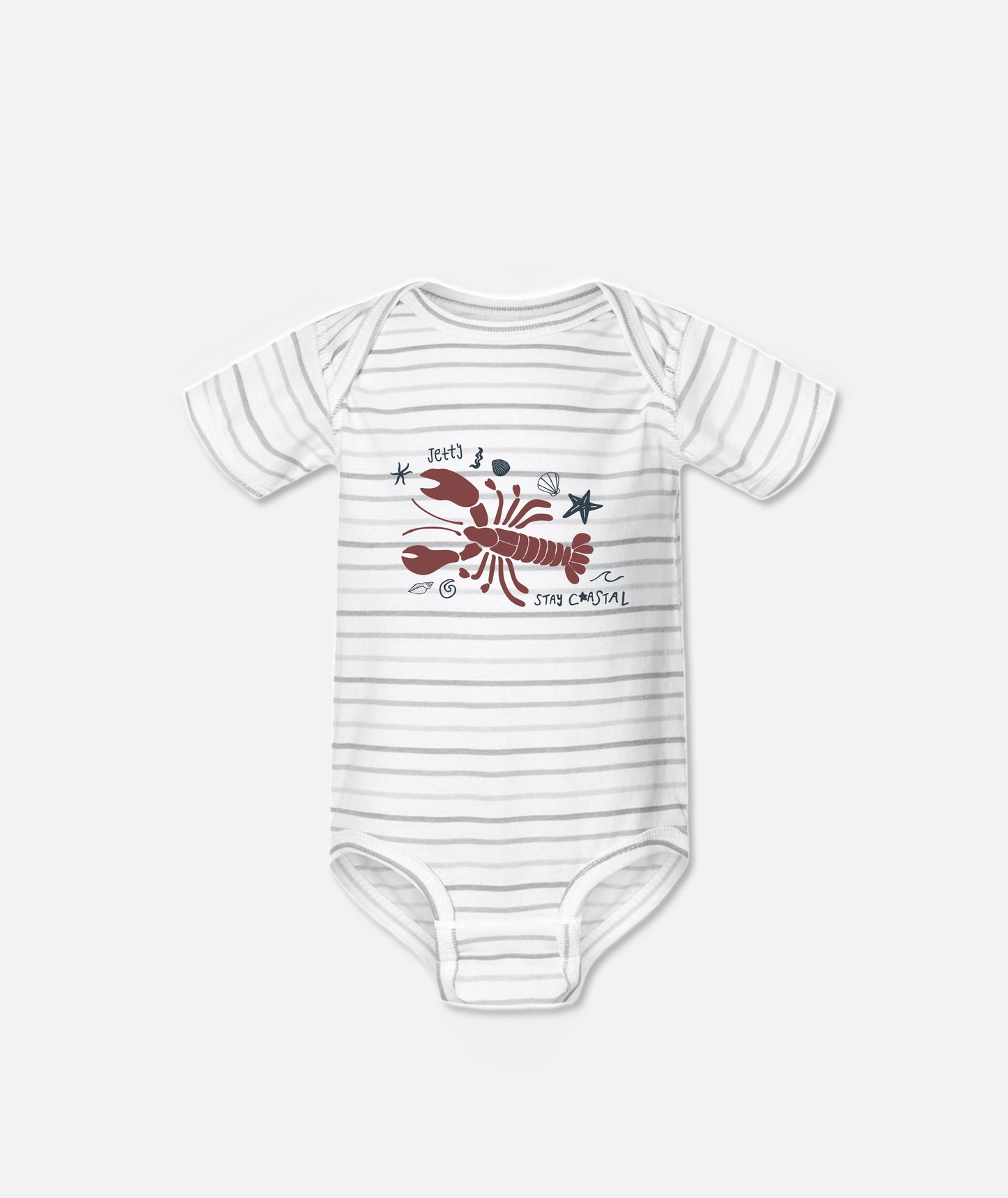 Tide Catch Bodysuit - Shadow Stripe - Jetty