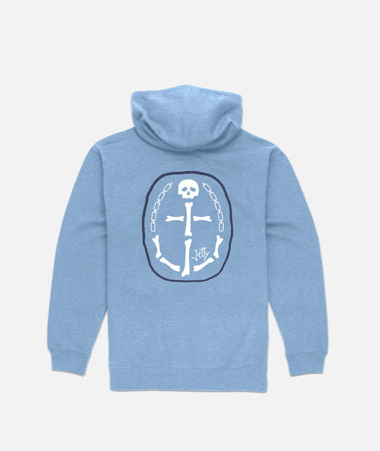 Grom Davy Hoodie - Blue - Jetty