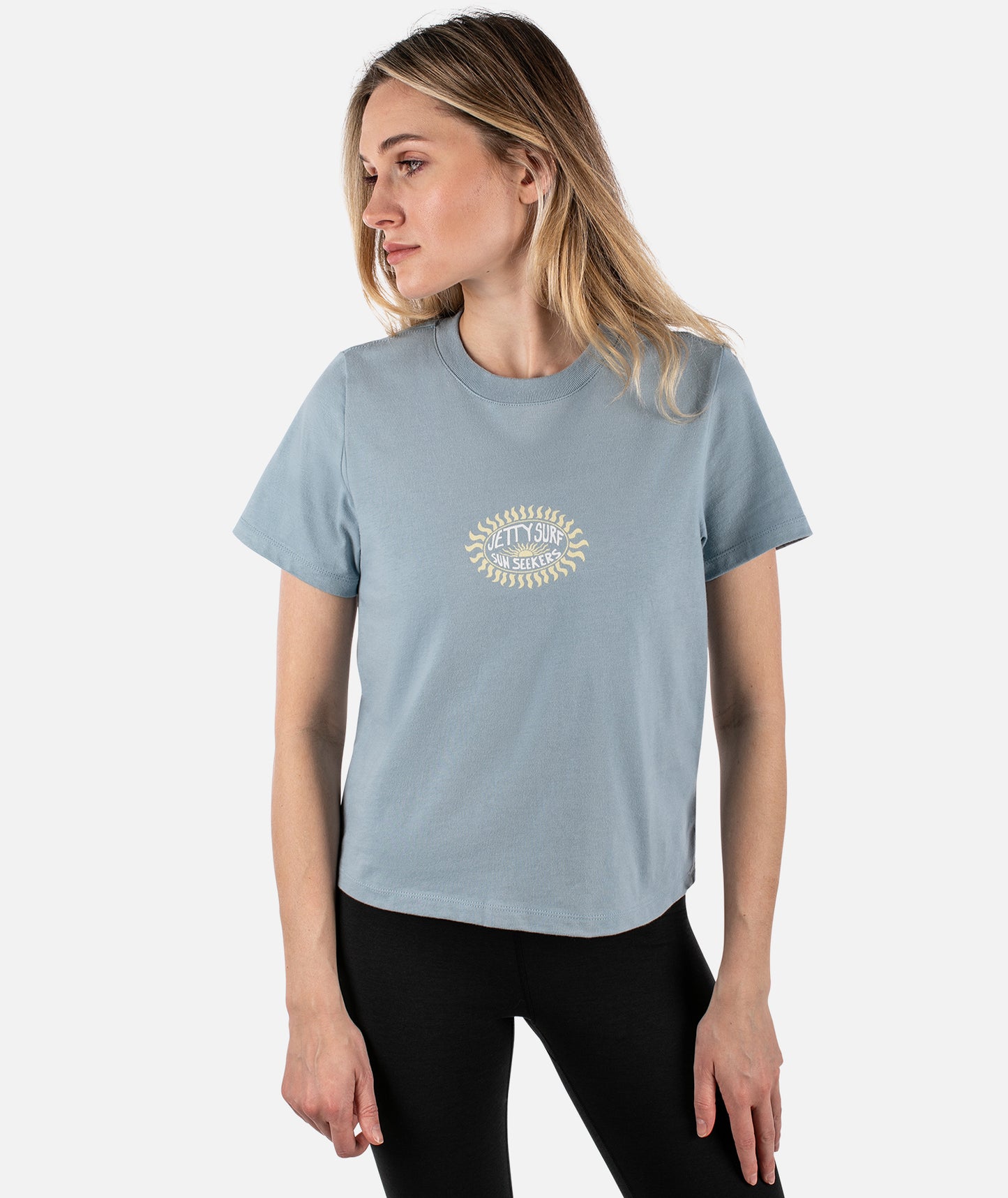 Sun Seeker Tee - Denim - Jetty