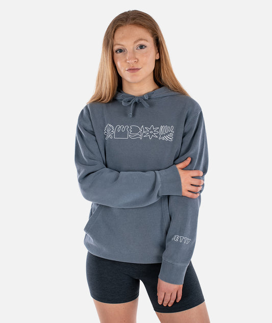Maris Hoodie - Pigment Slate - Jetty