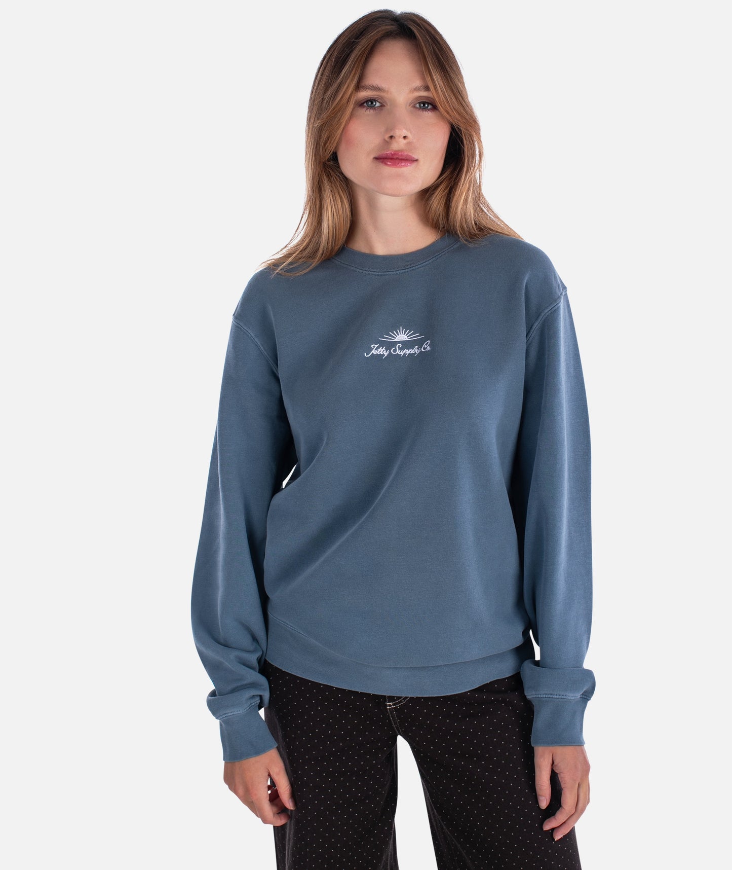Sunlit Crewneck - Slate