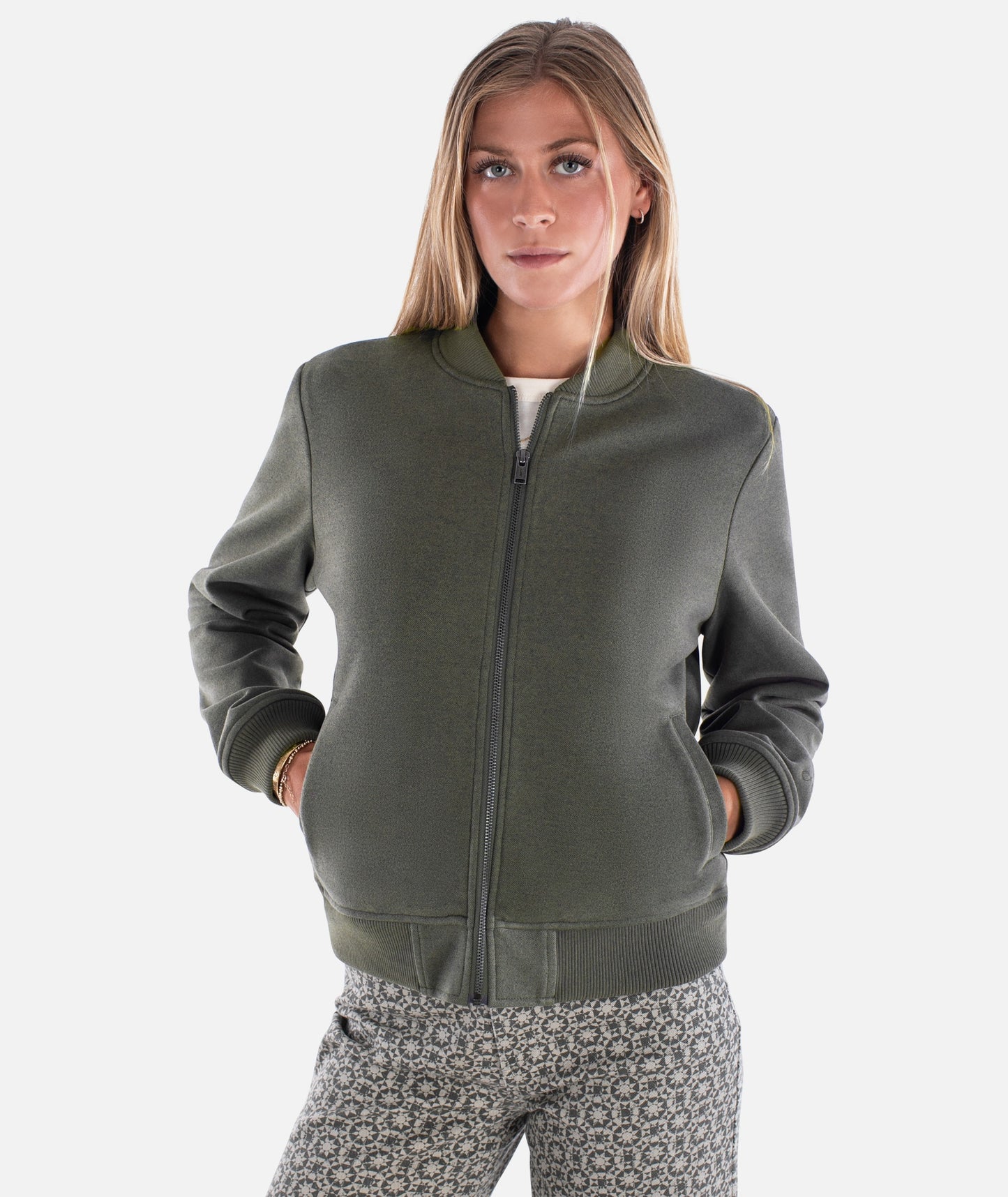 Langco Bomber Jacket - Olive