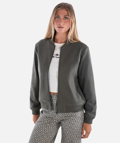 Langco Bomber Jacket - Olive