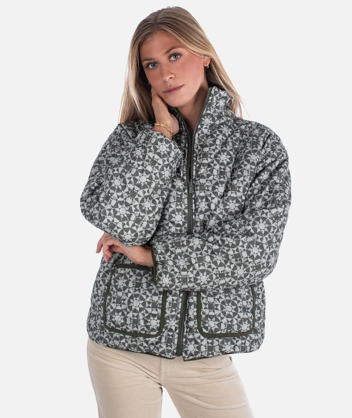 Rainier Reversible Puffer - Olive