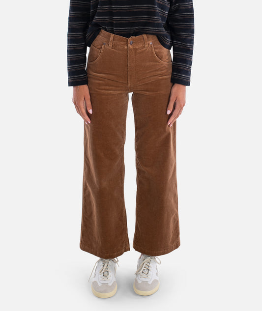 Whaler Corduroy Wide Leg Pants - Camel - Jetty
