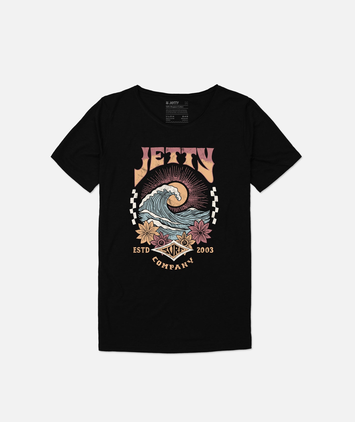 Grom Whitecap Tee - Black