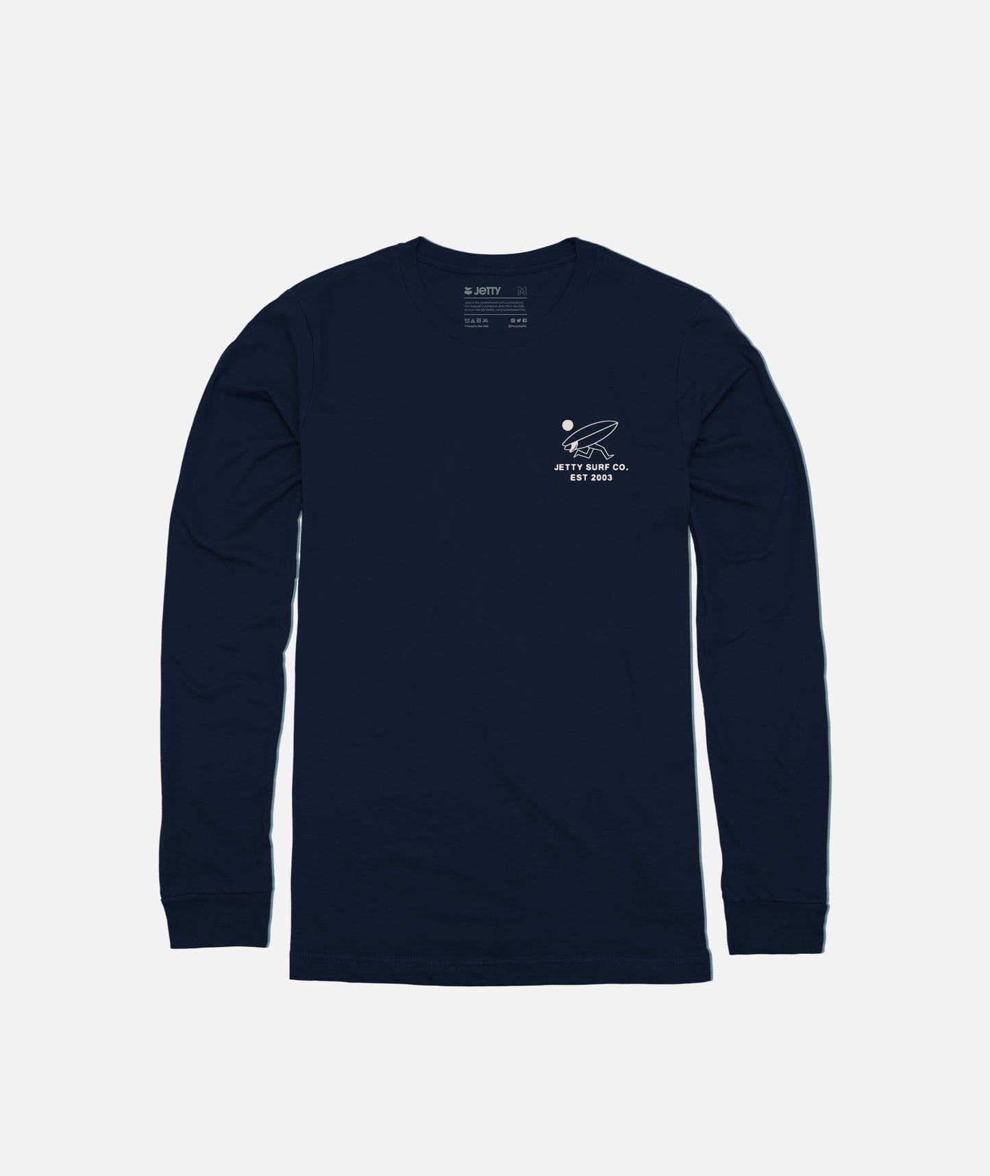 Chaser Long Sleeve - Navy - Jetty