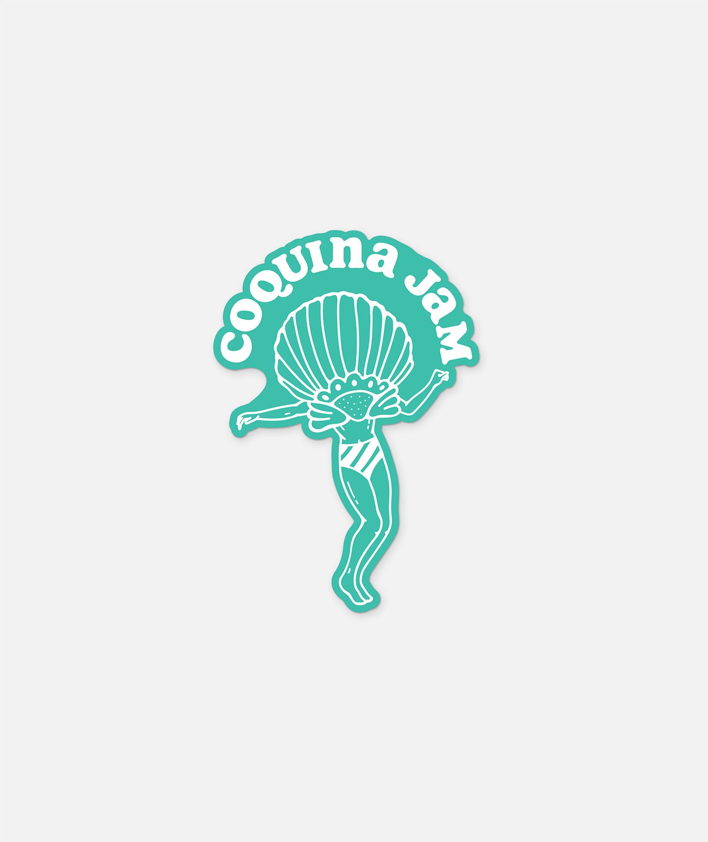 Coquina 2025 Shell Lady Sticker