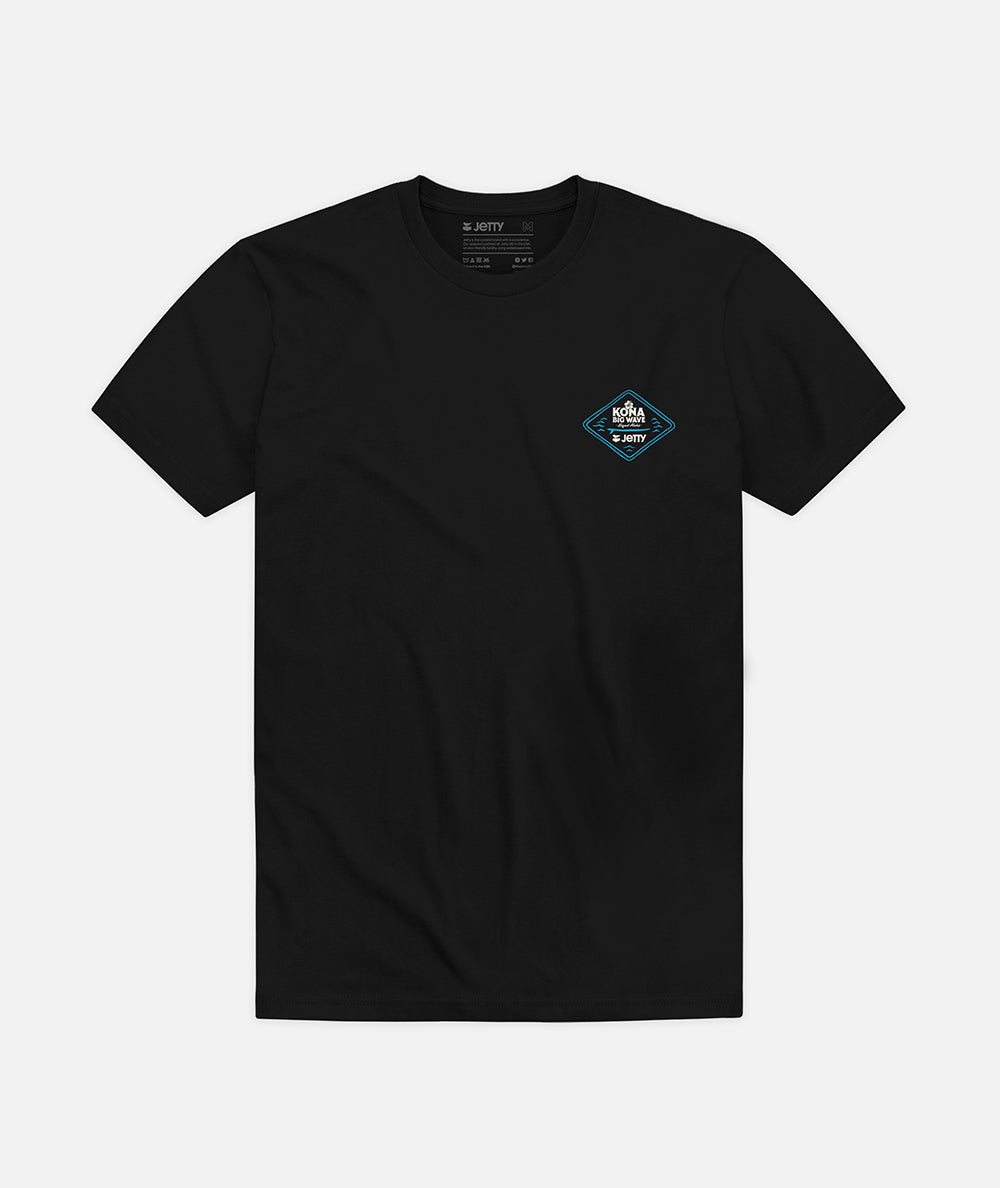 Jetty x Kona Liquid Aloha Tee - Black