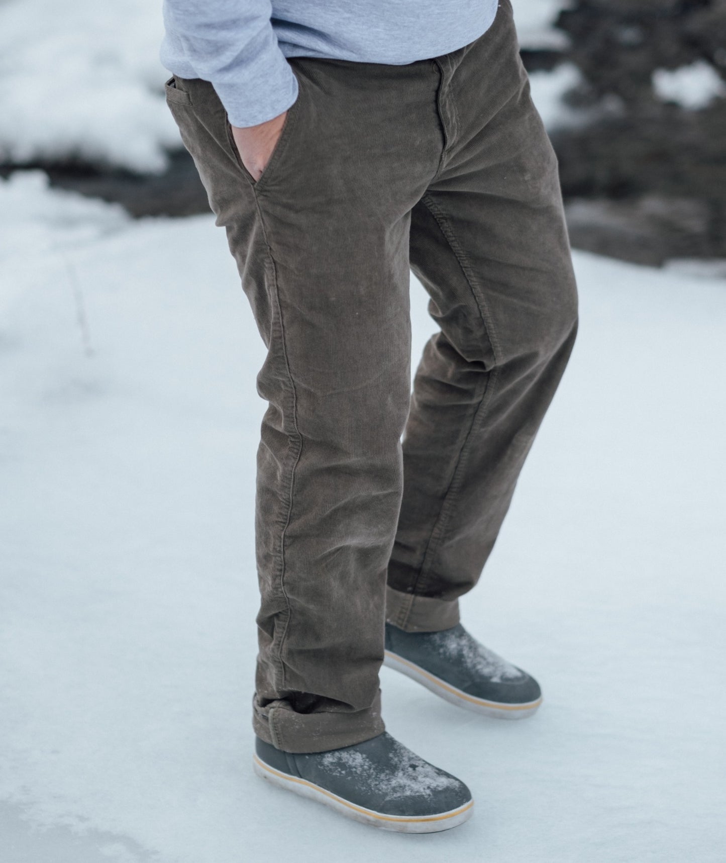 Depth Corduroy Pant - Olive - Jetty