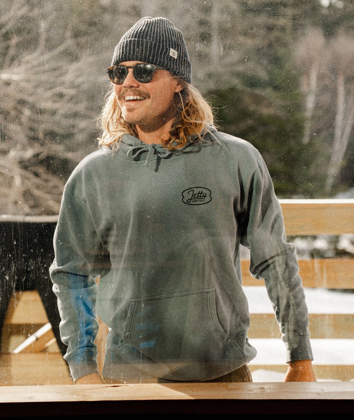 Fairground Hoodie - Slate - Jetty