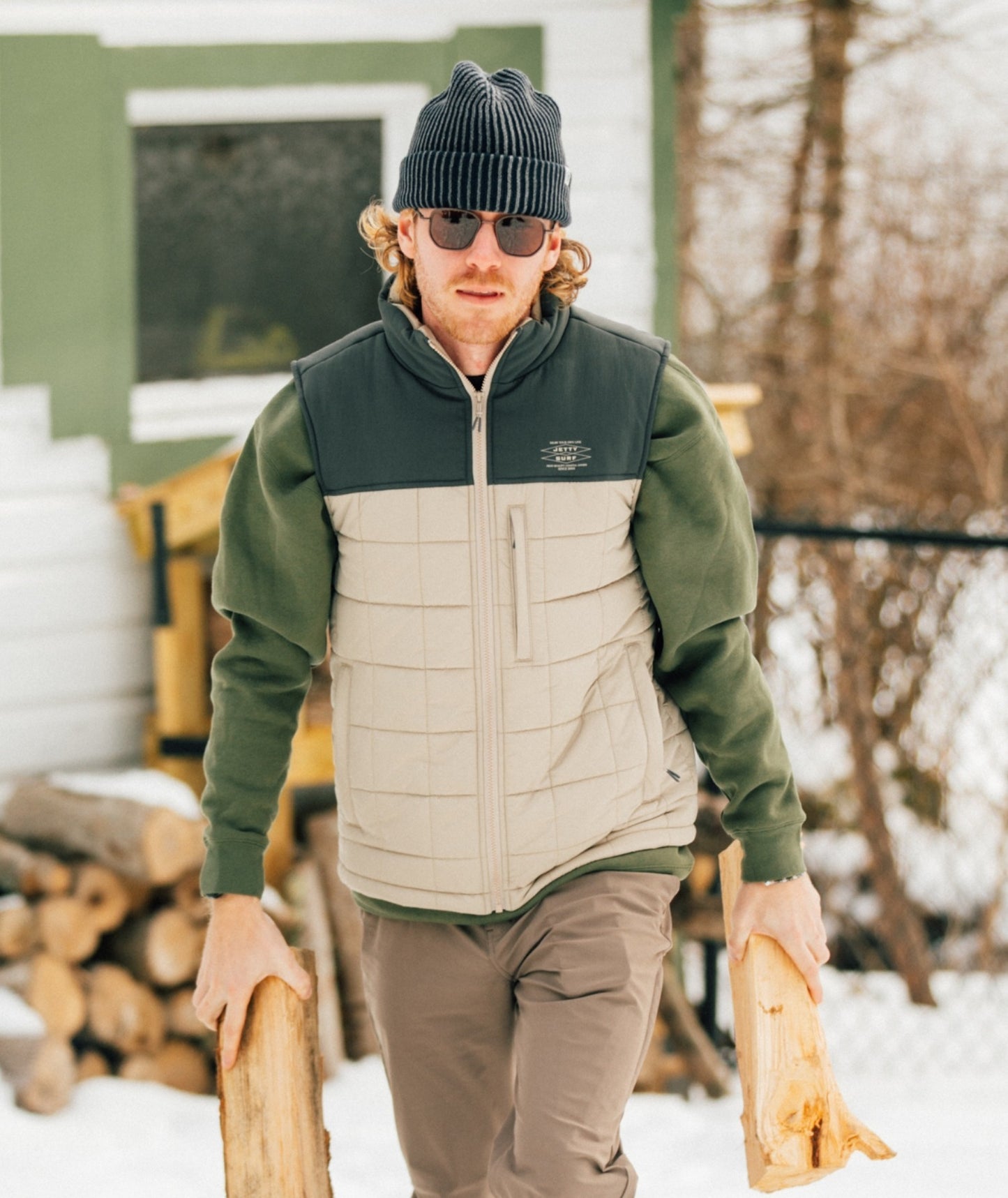 Terrace Vest - Oyster