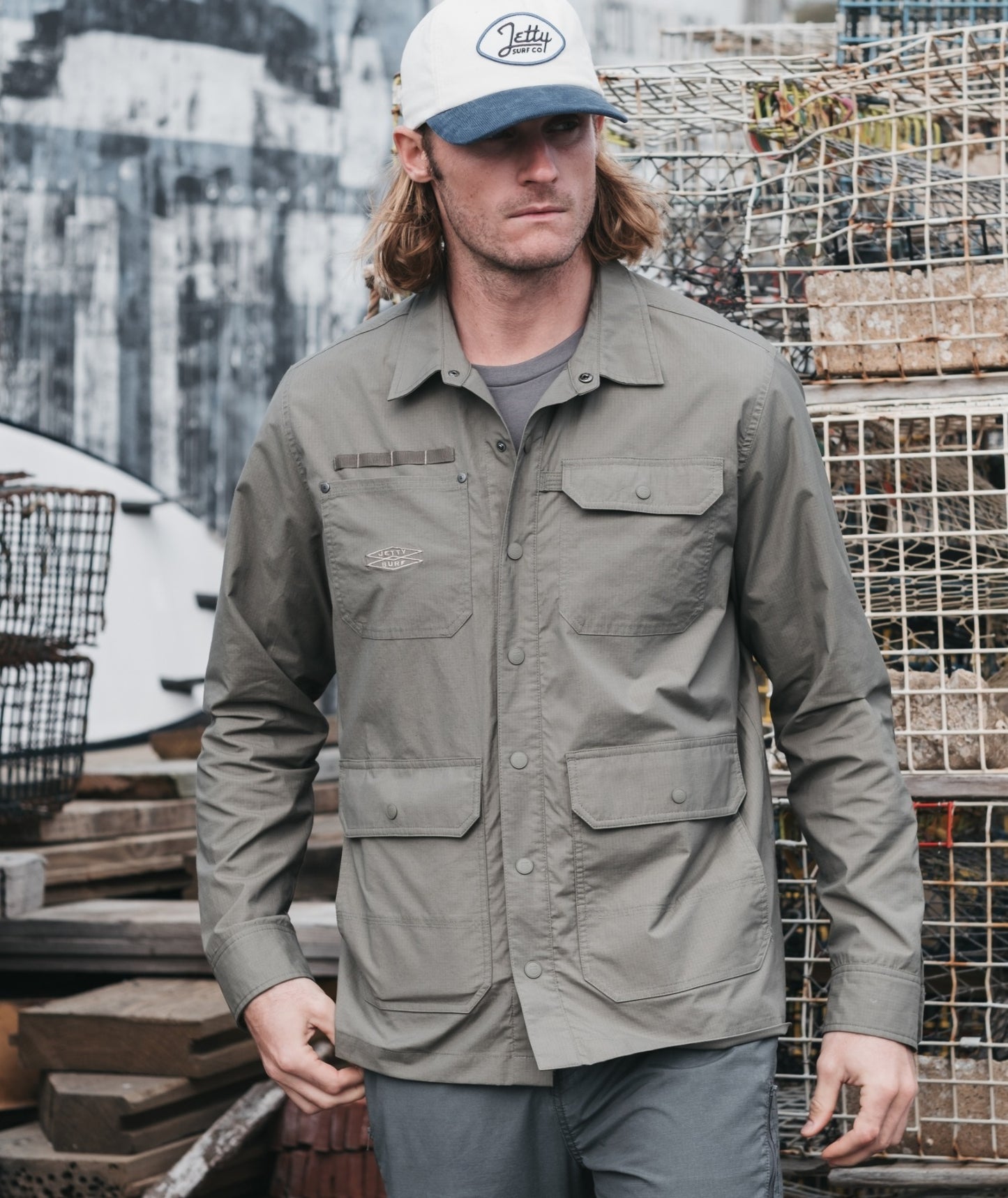 Watermans Chore Coat - Olive