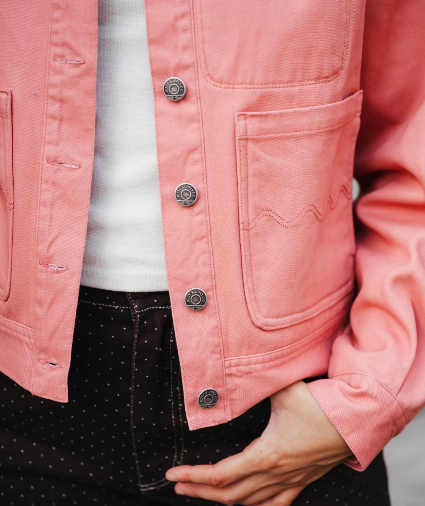 Kai Coat - Dusty Rose