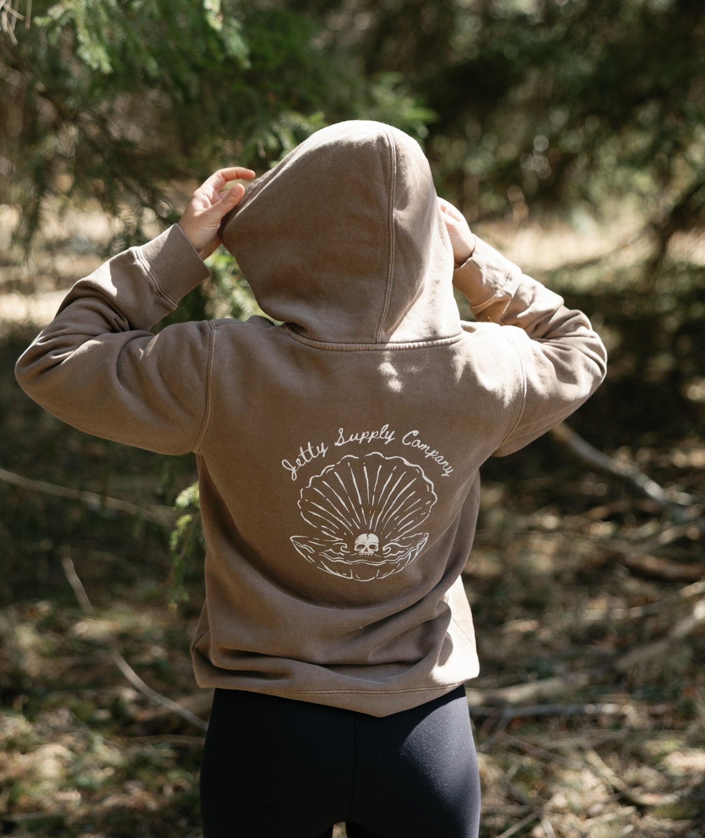 Pearl Hoodie - Brown