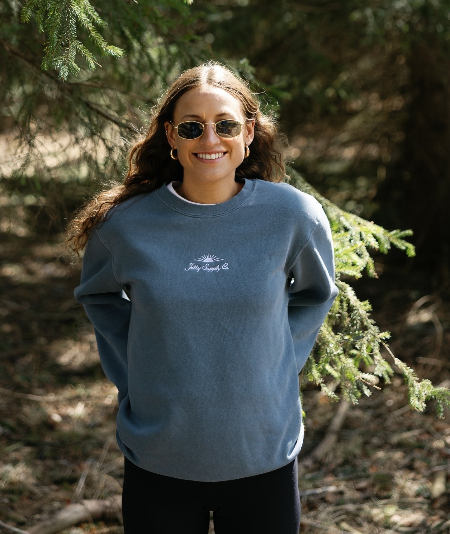 Sunlit Crewneck - Slate
