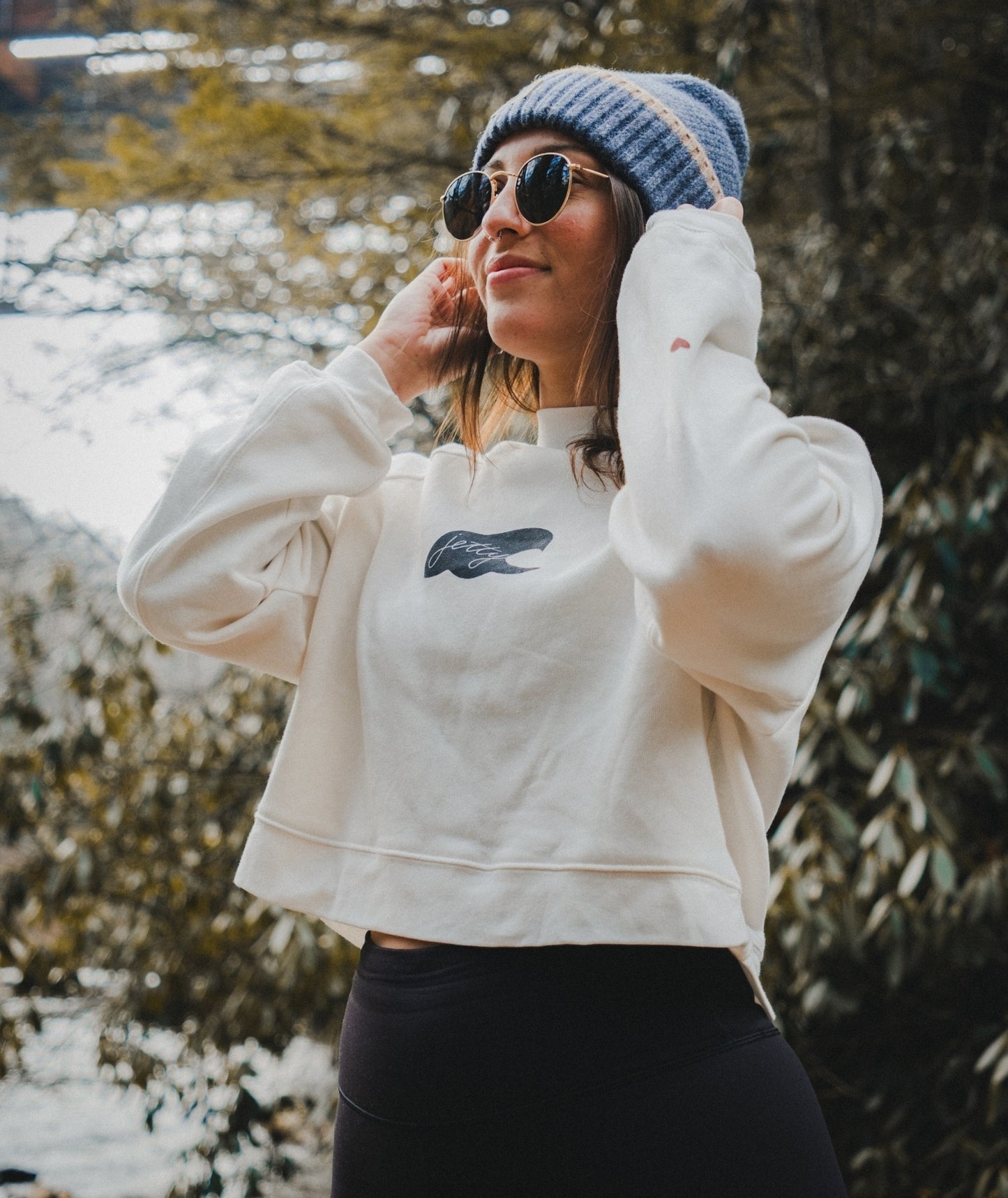 Breaking Barriers Crewneck - White