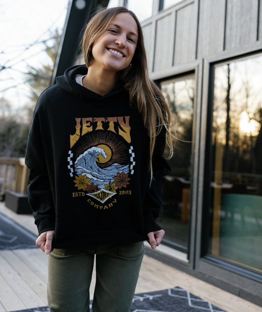 Whitecap Hoodie - Black