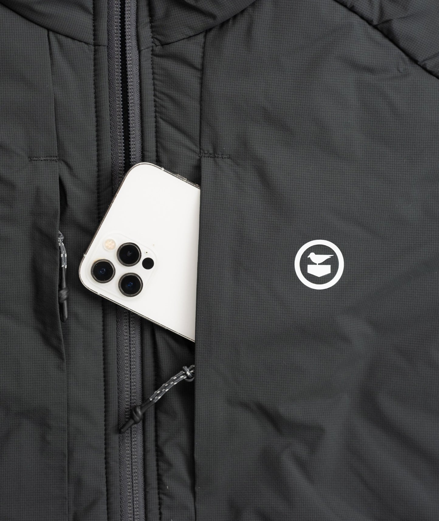 Inlet Puffer Jacket - Black - Jetty