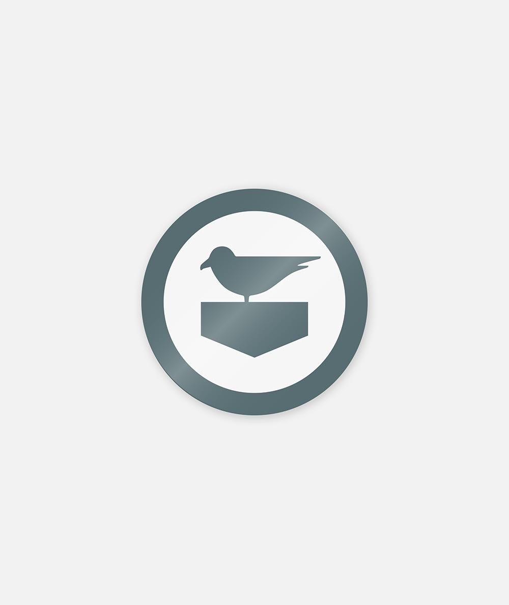 Icon Sticker - White - Jetty