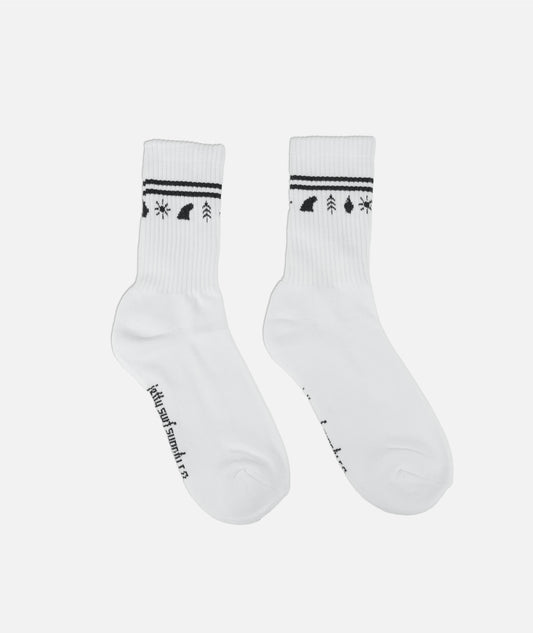 Elements Socks - White