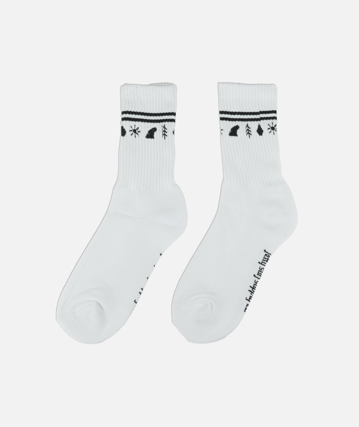 Elements Socks - White - Jetty