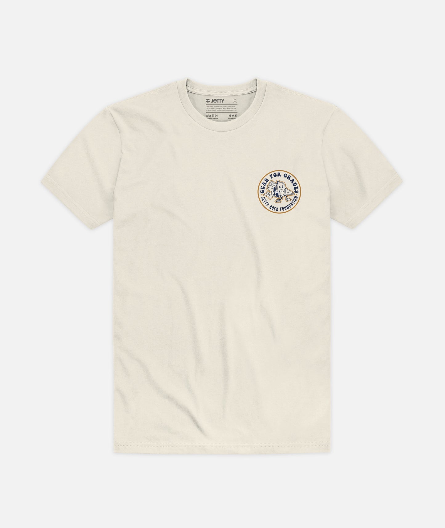 Gear For Grades Tee - White - Jetty