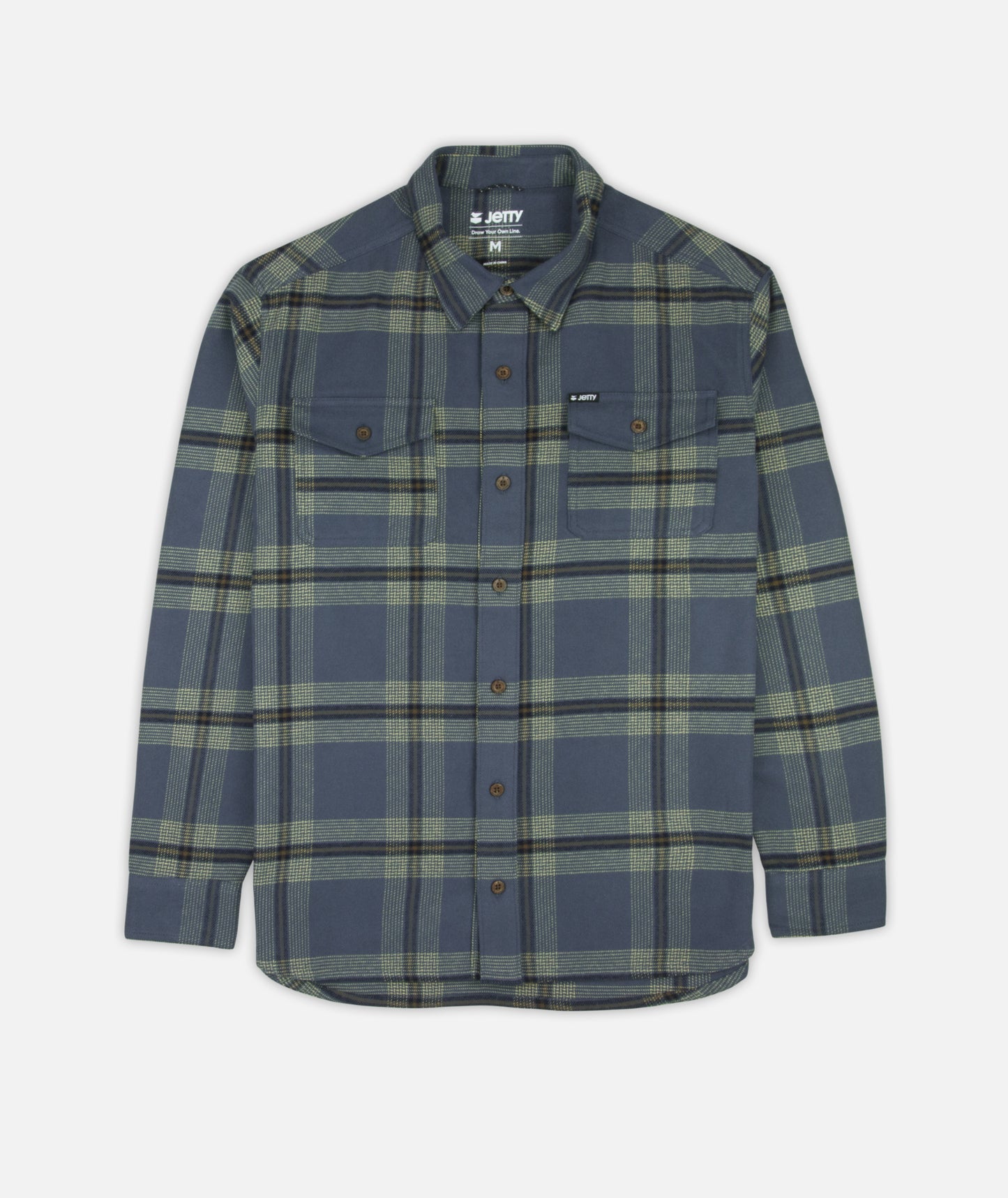 Breaker Flannel - Indigo Blue