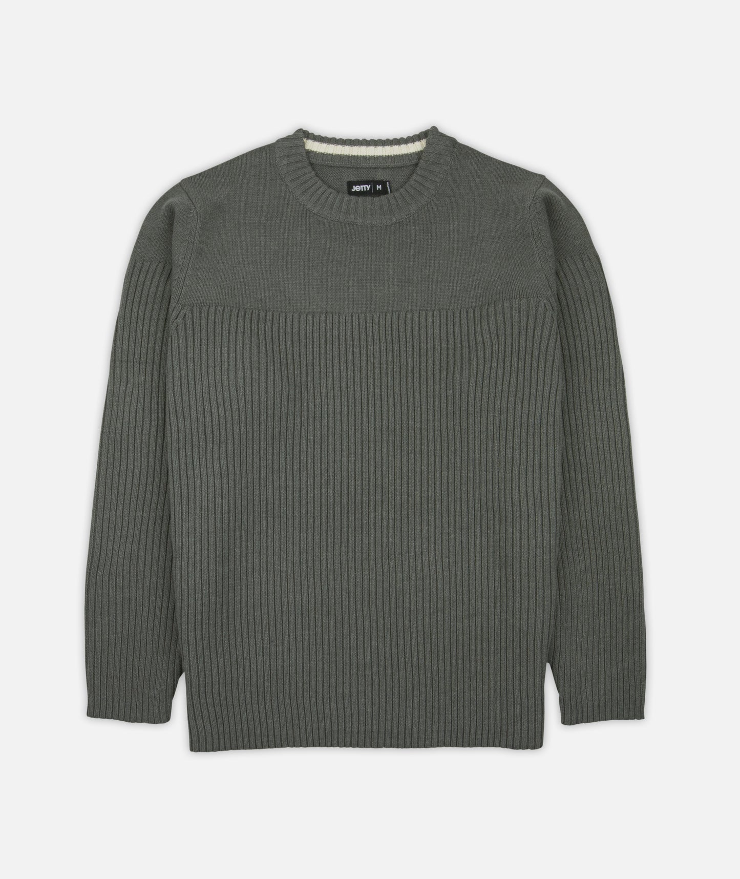 Knox Rib Sweater - Charcoal