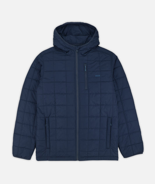 Puffer Coat - Navy Blue
