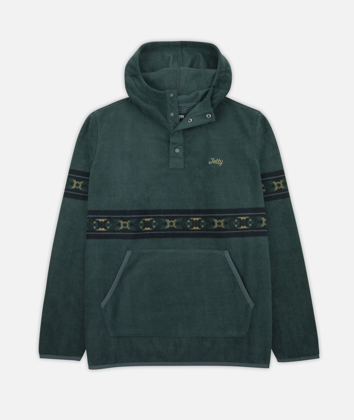 Quintin Fleece Hoodie - Blue
