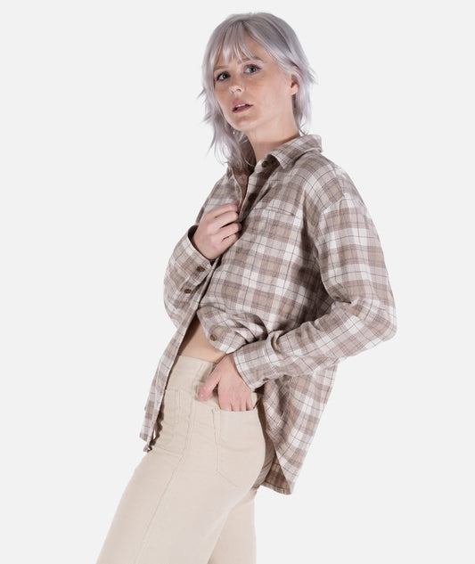 Wander Flannel - Ivory