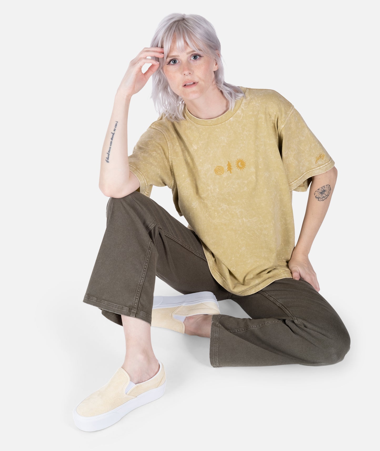 Catalina Heavyweight Tee - Yellow