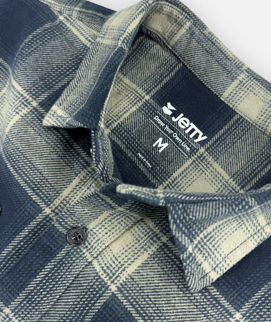 Arbor Flannel - Storm - Jetty