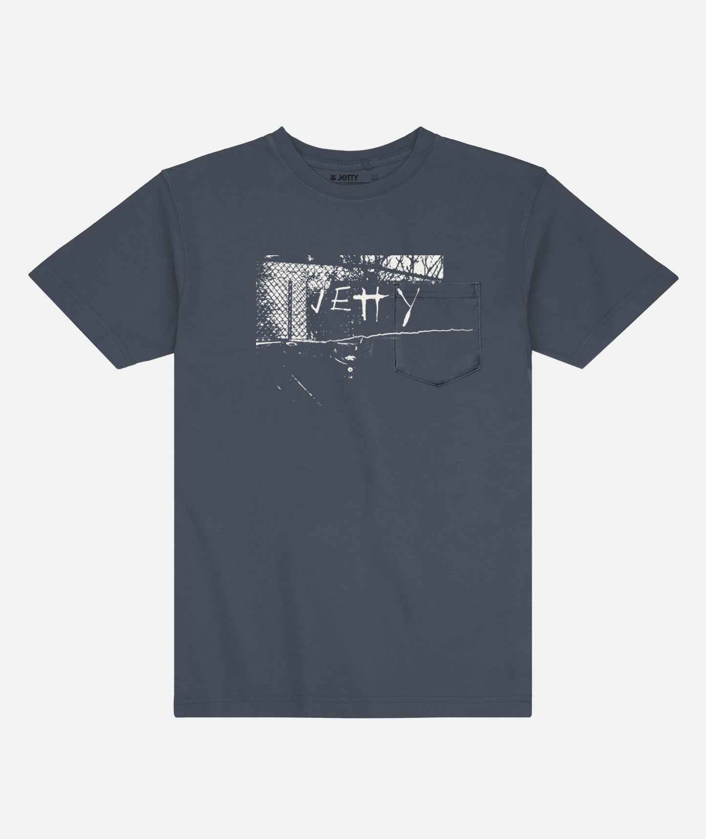 Borderline Tee - Navy