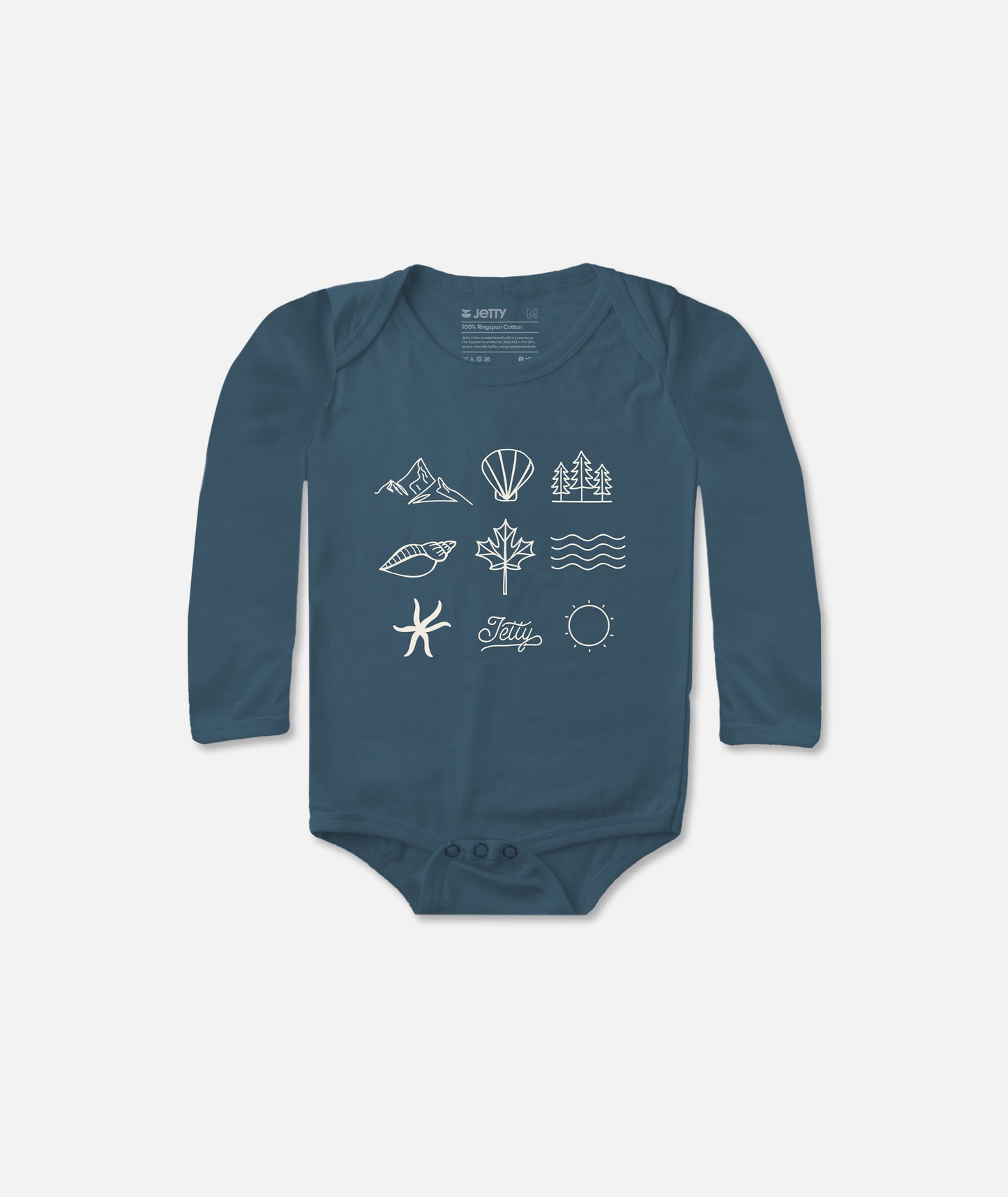 Outdoor Element Bodysuit - Denim