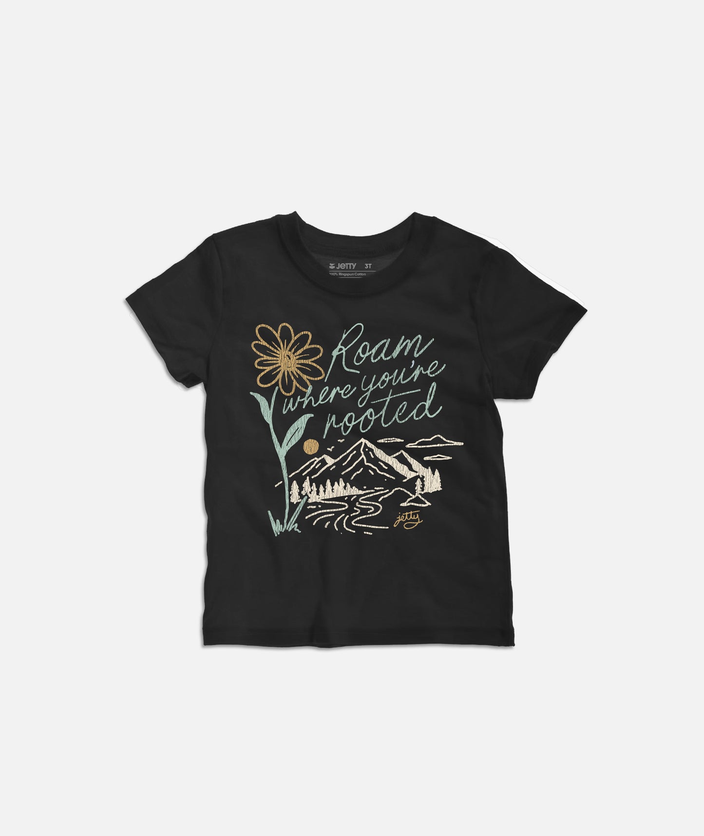 Tot Roam Tee - Black