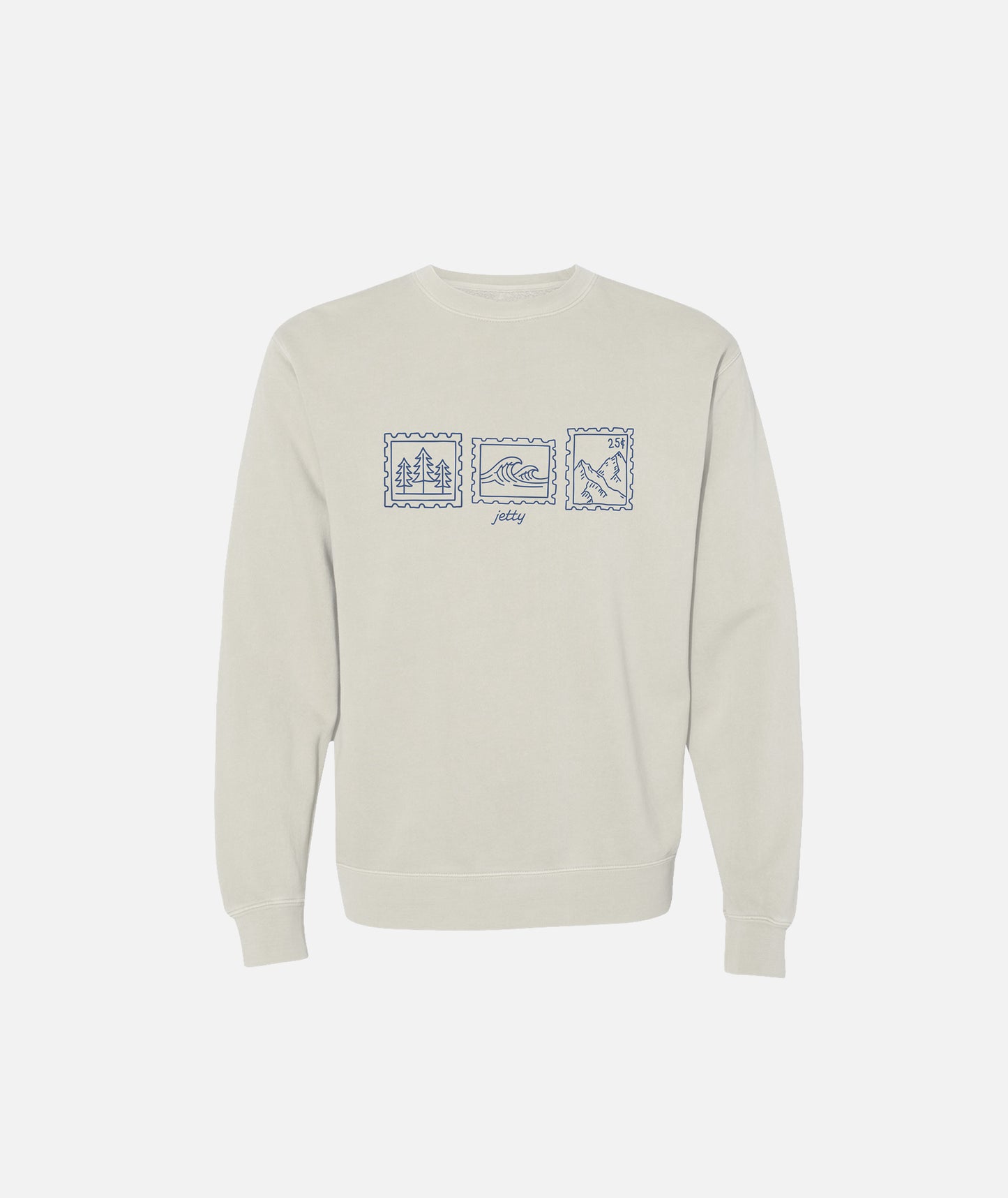 Tot Stamps Crewneck - Natural