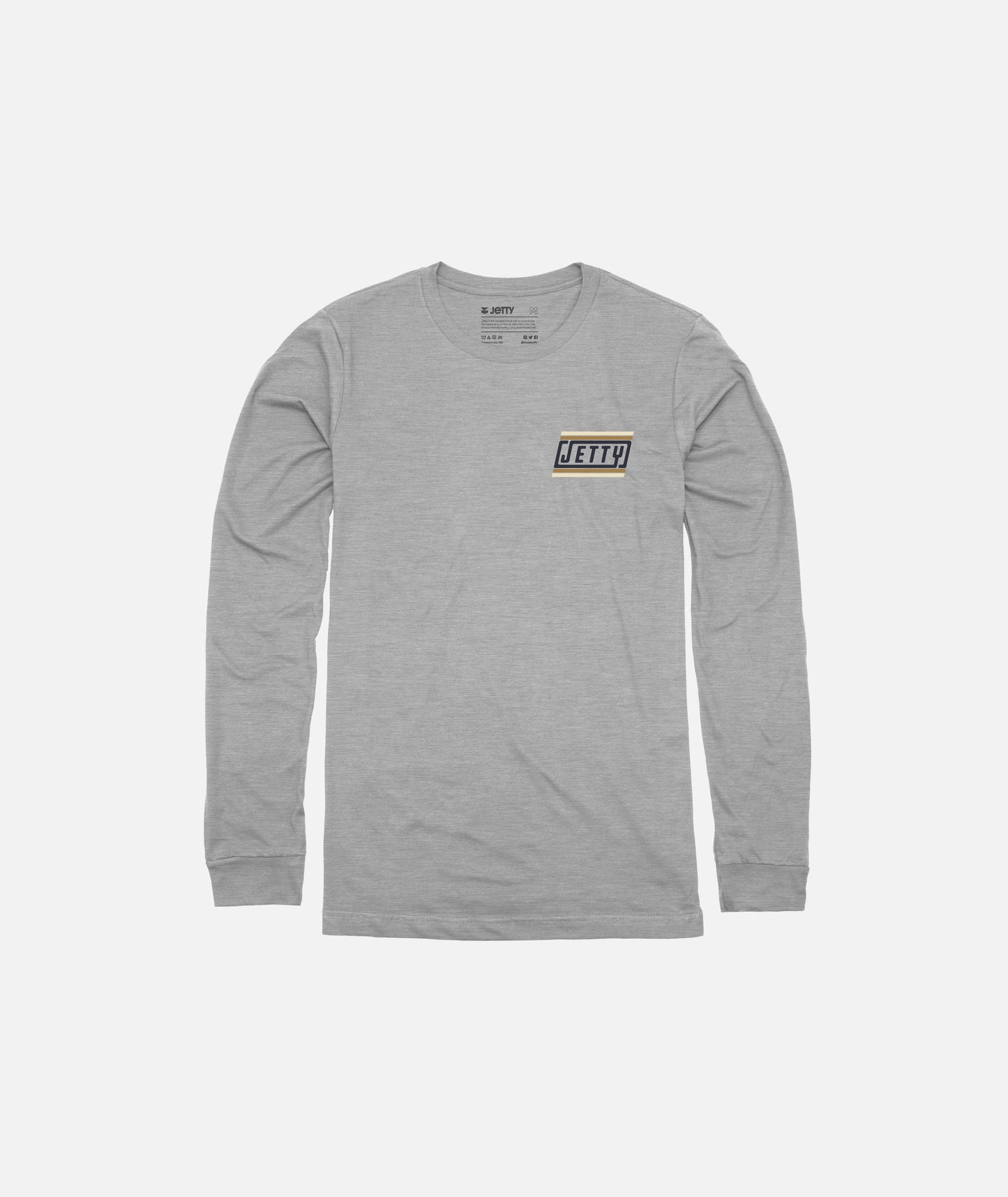 Grom Coded Long Sleeve Tee - Athletic Heather