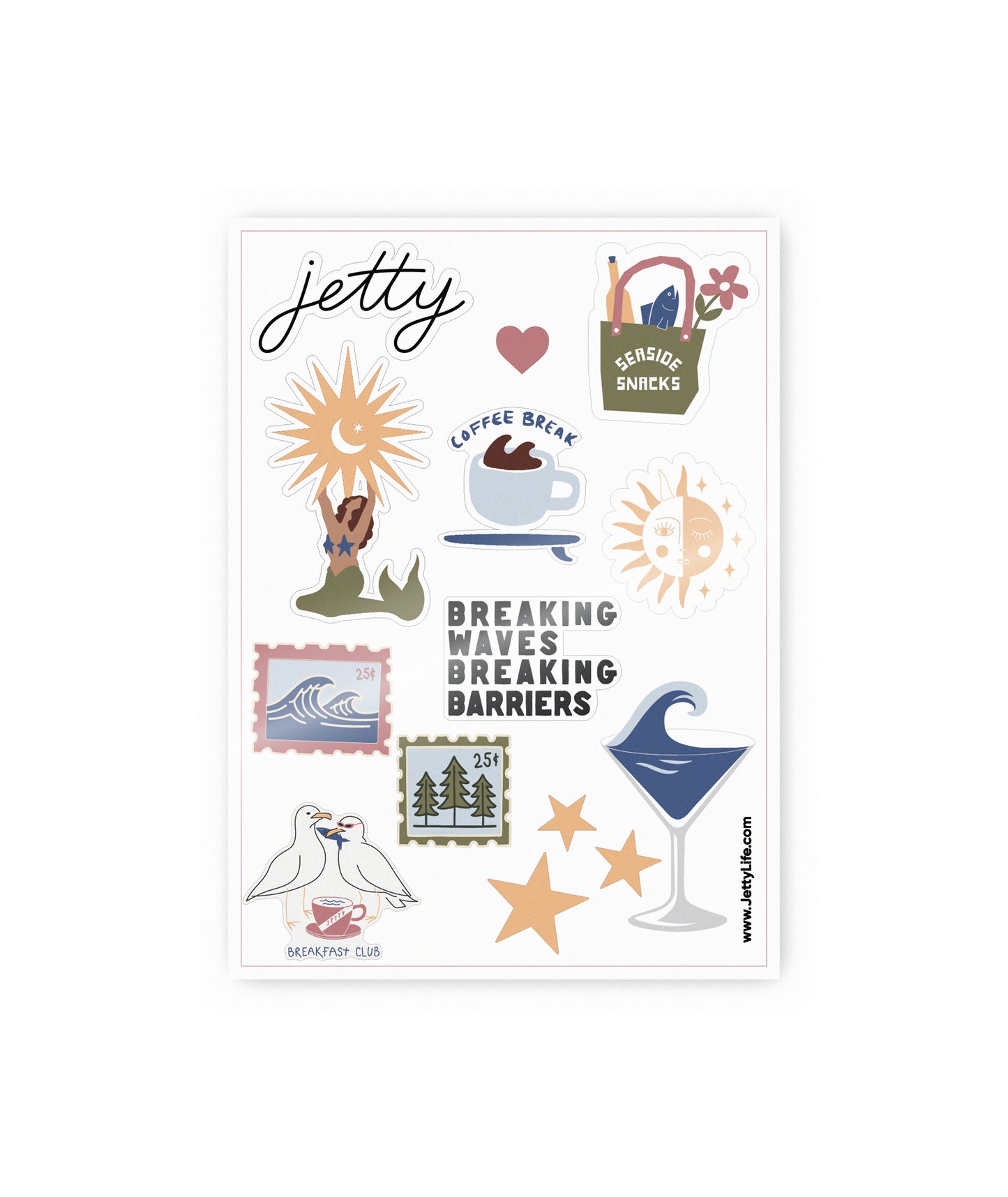 Doodle Sticker Sheet - Assorted