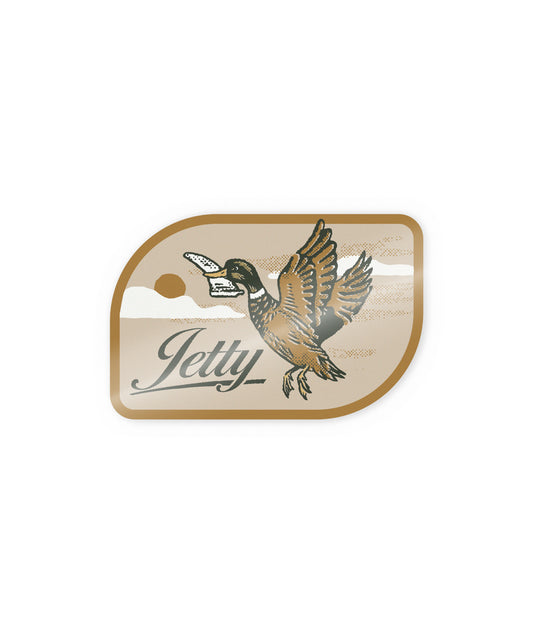 Quack Sticker - Olive
