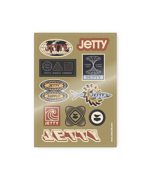 Signal Lost Sticker Sheet - Assorted