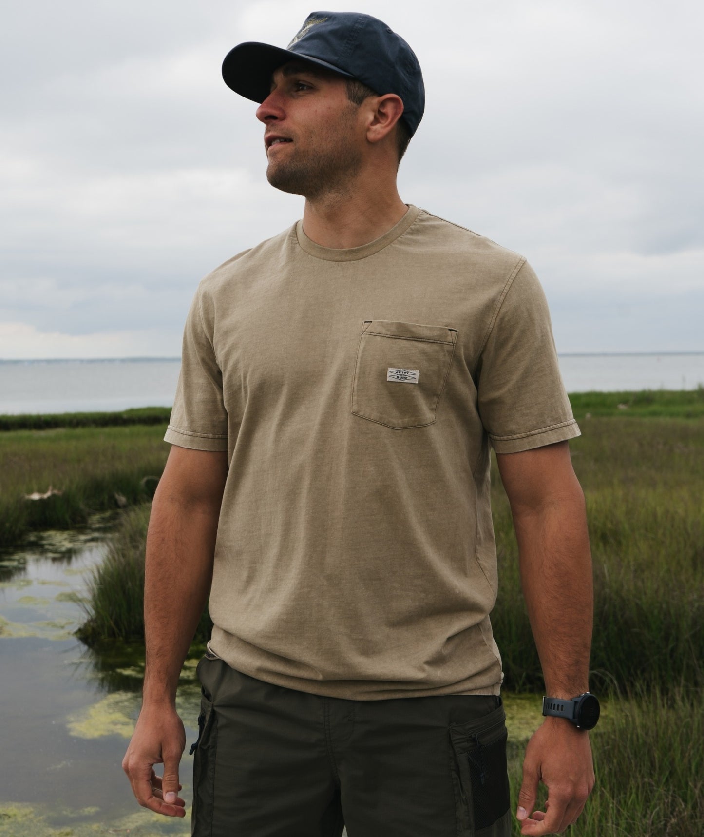 Tanker Tee - Olive - Jetty