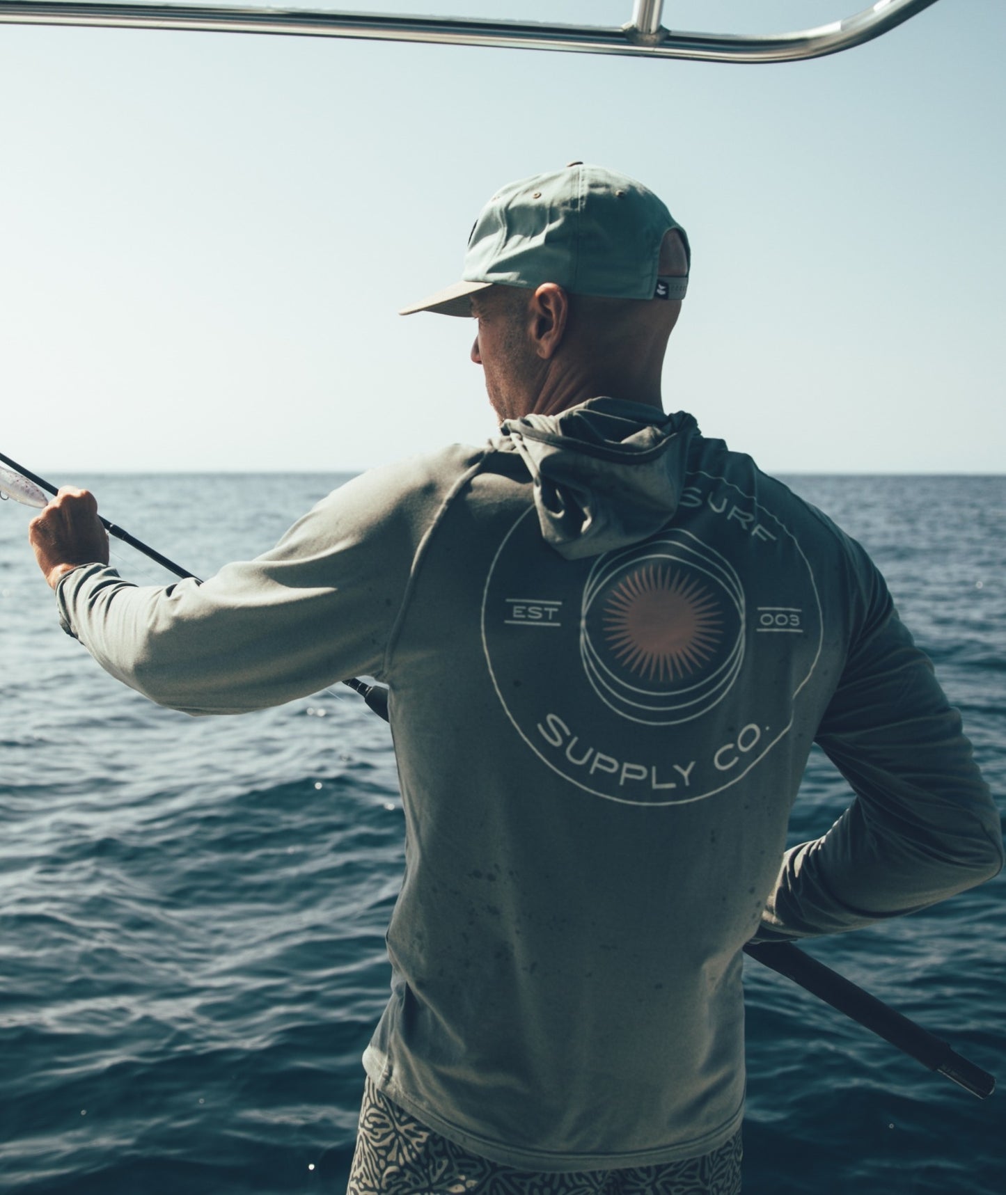 Mahi UV Tech Hoodie - Agave - Jetty
