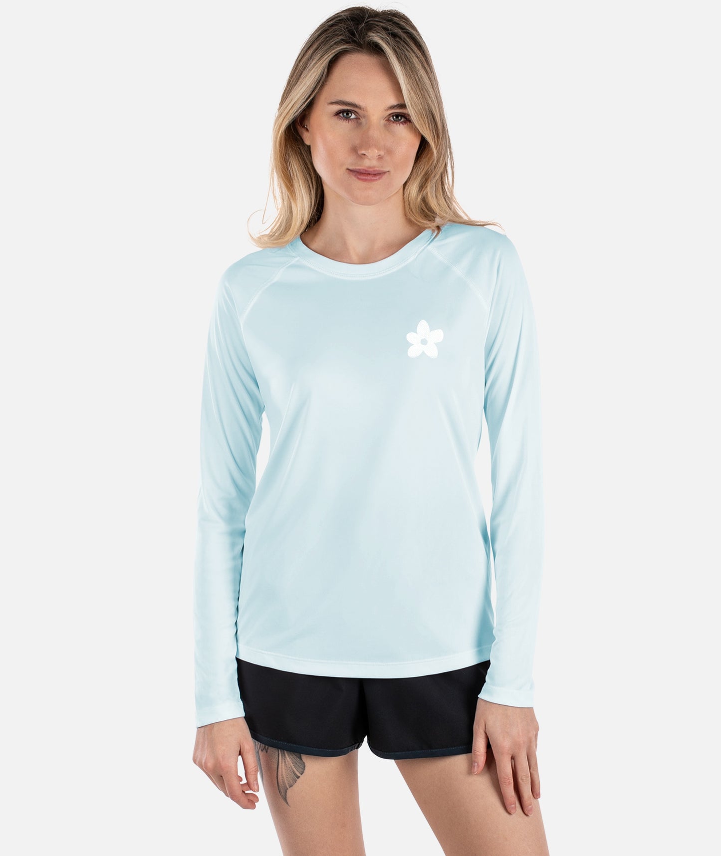 Salty Soul UV Long Sleeve - Columbia Blue - Jetty