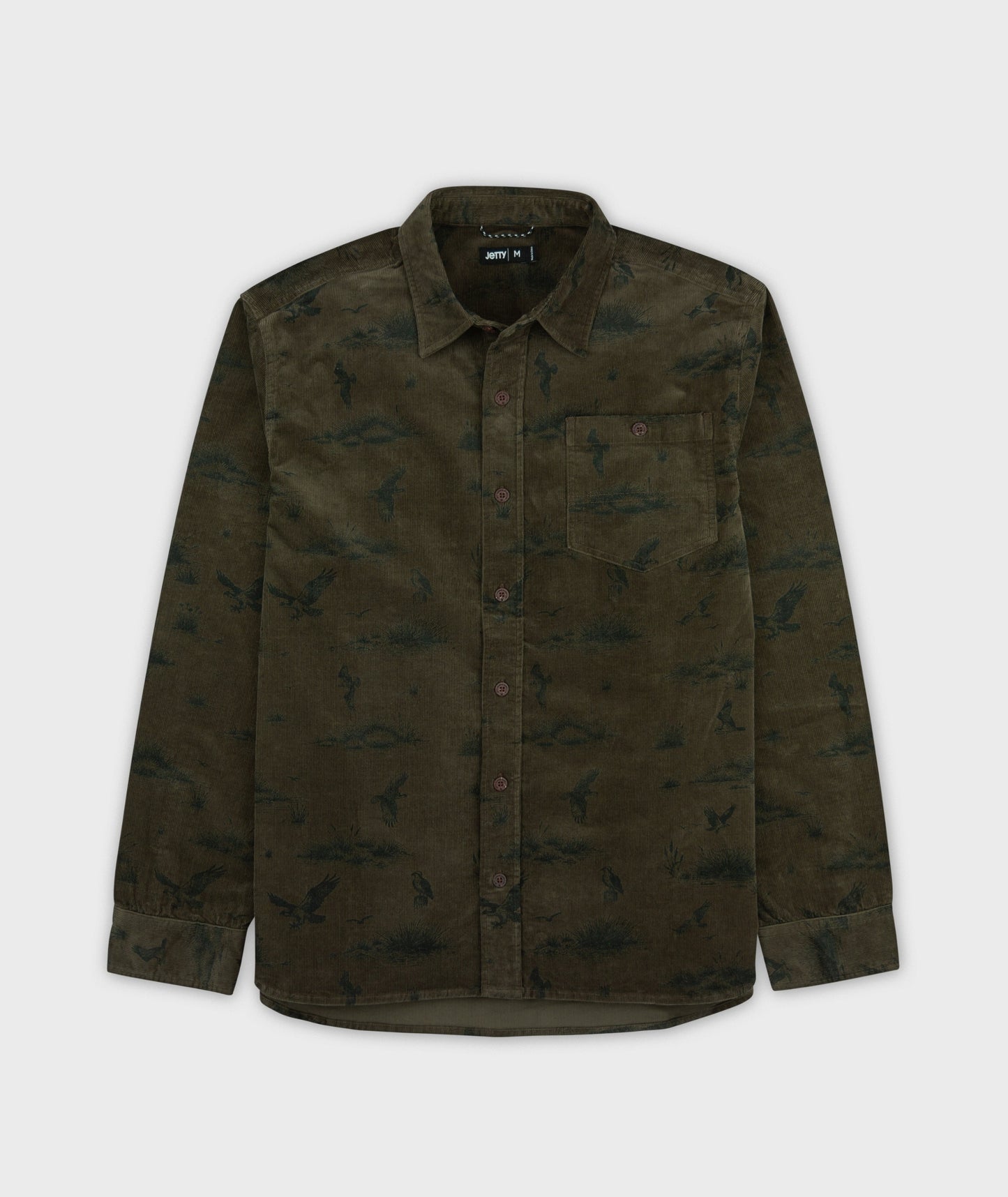 Shoals Corduroy Shirt - Green