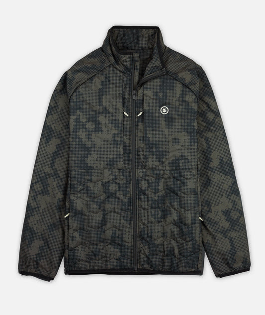 Inlet Puffer Jacket - Black Camo