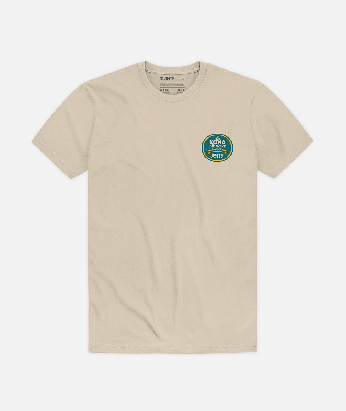 Jetty x Kona Catch of the Day Tee - Sand